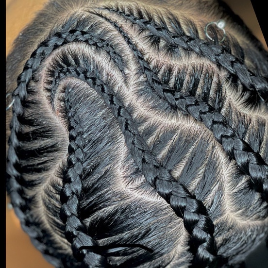 Trança nagô masculina