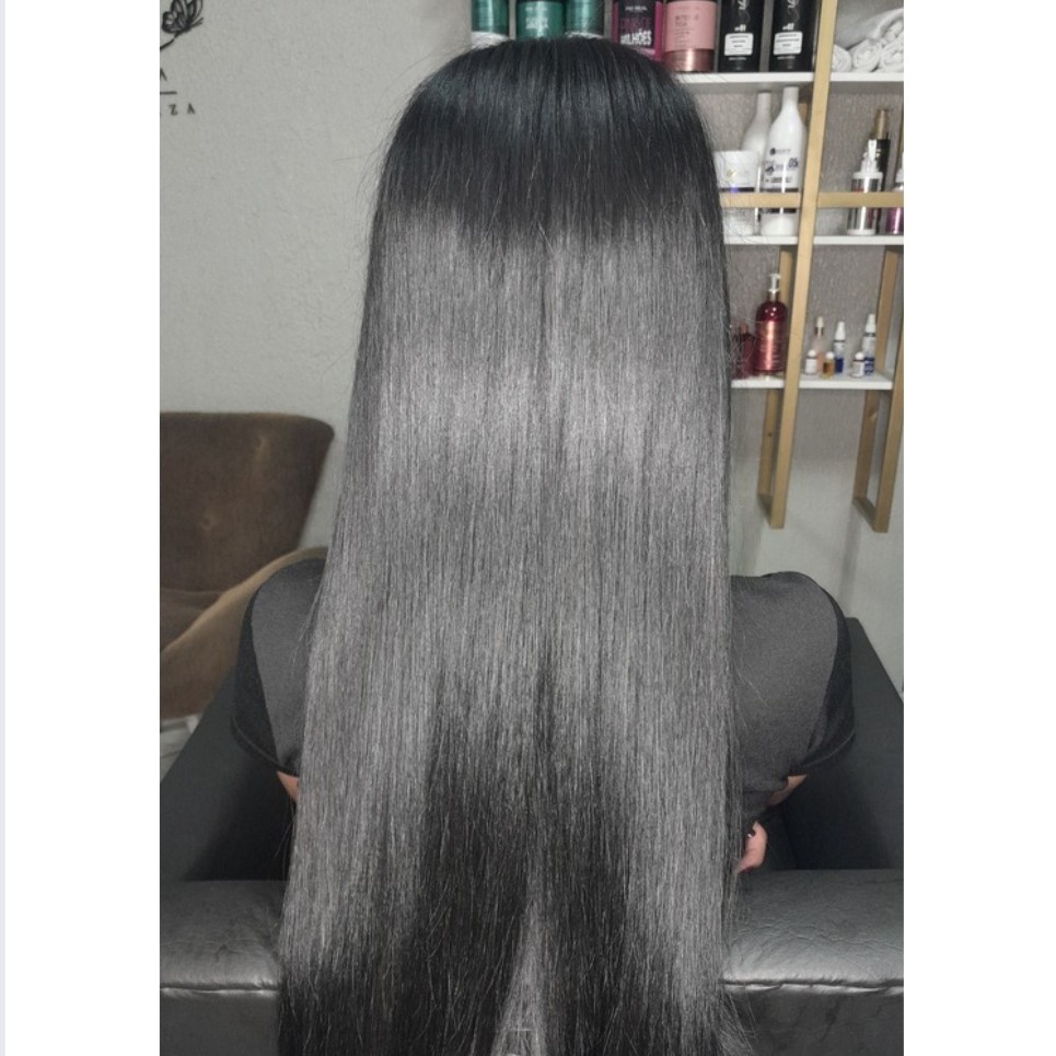 Coloração + Hidratação + Escova (A Coloração por sua conta, o tratamento é a lavagem e a hidratação ou nutrição ou reconstrução + Escova com a minha colocação acréscimo de 20,00)
