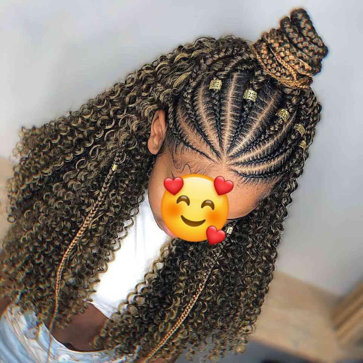 •Fulani braids  (mão de obra )