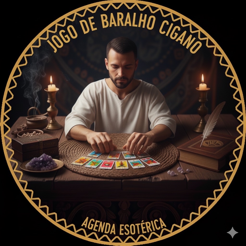 Jogo de baralho cigano Presencial