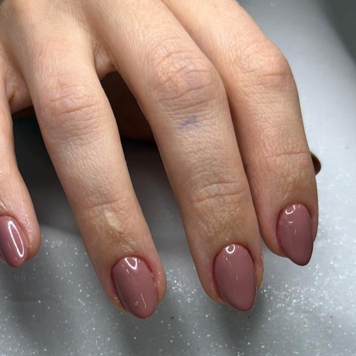 Esmaltação em gel manicure