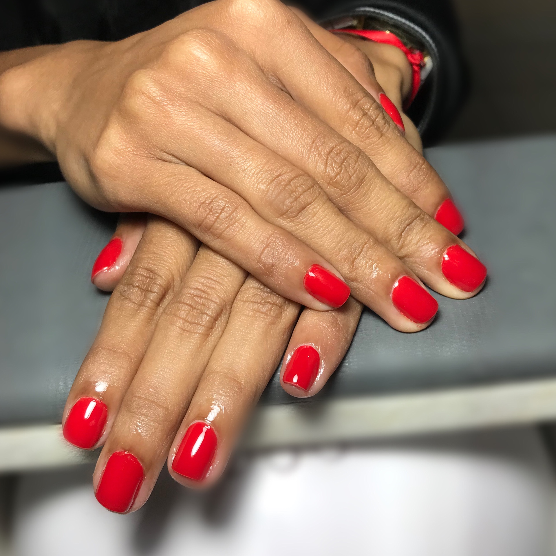 Esmaltação em gel pedicure ou manicure