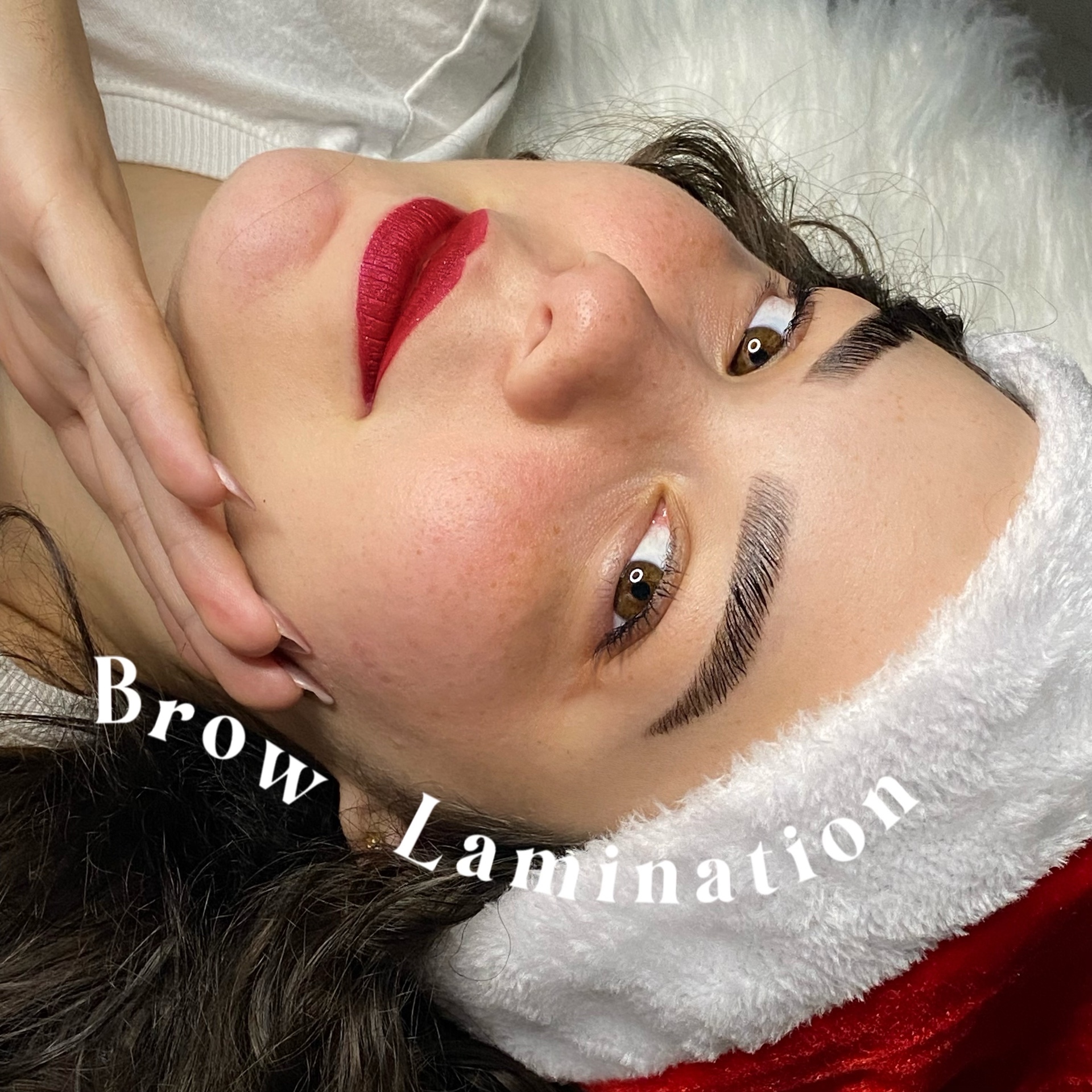 Brow lamination