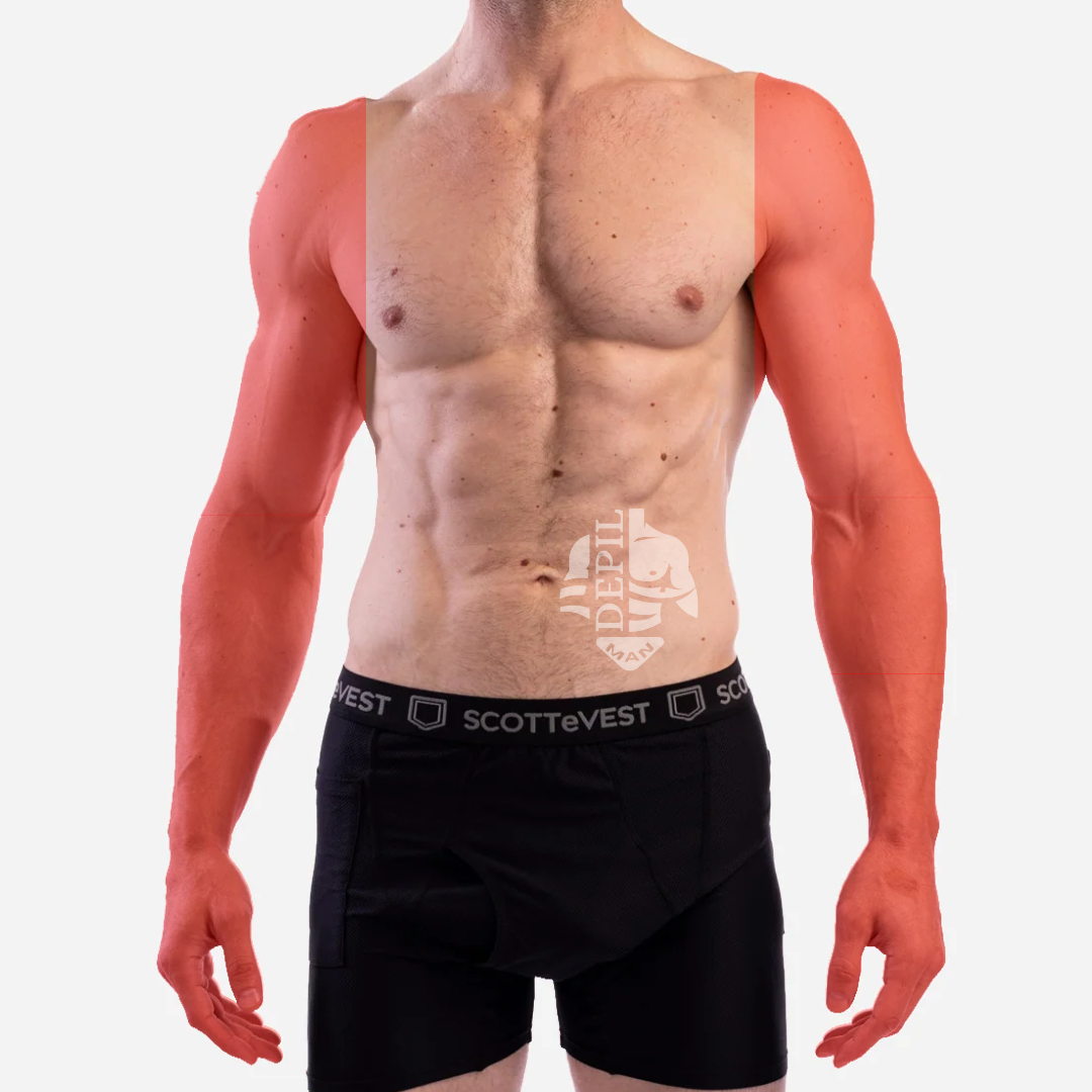 Dep Masc – Braços Totais (G)