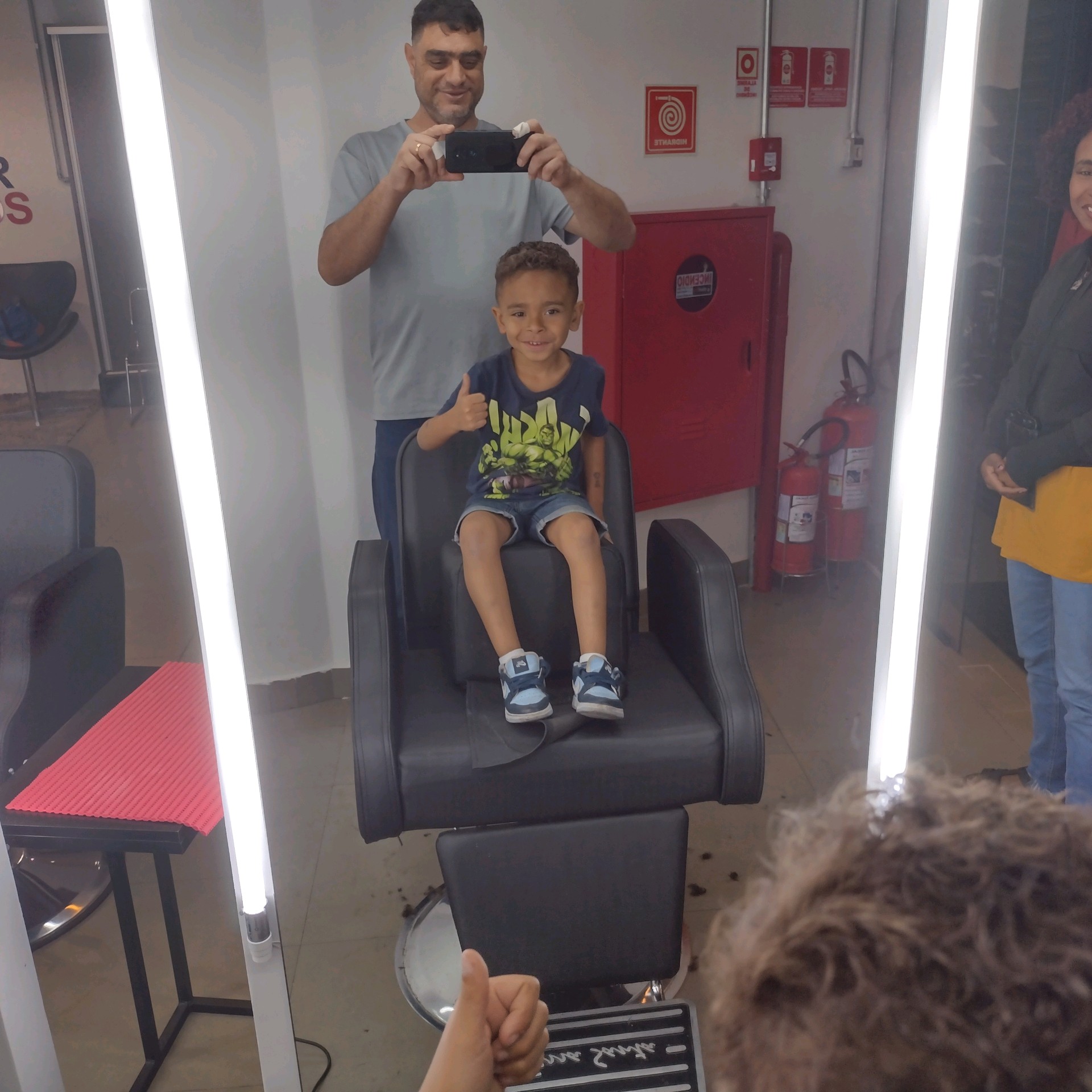 Corte infantil até 9 anos