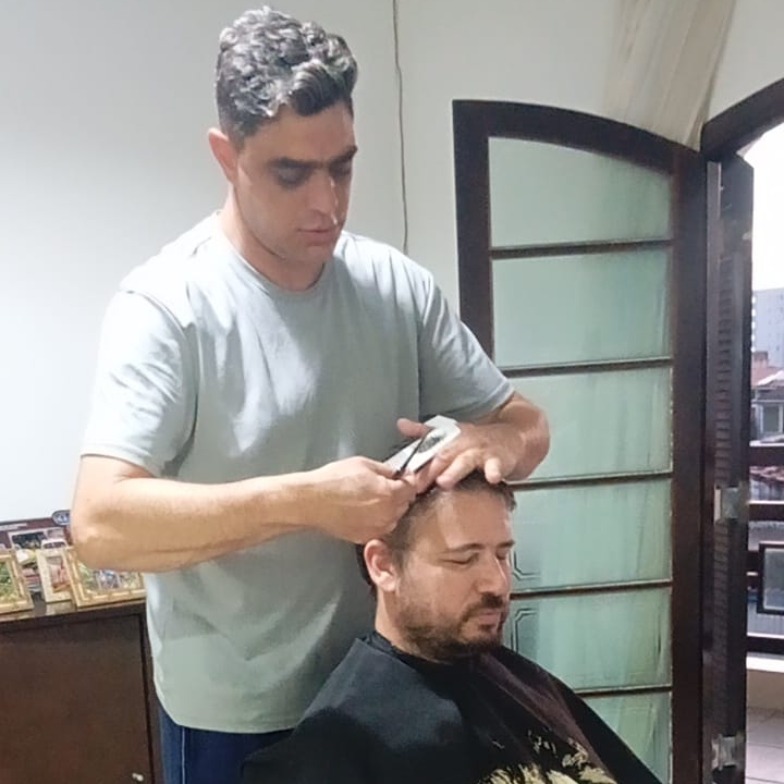 Corte na tesoura