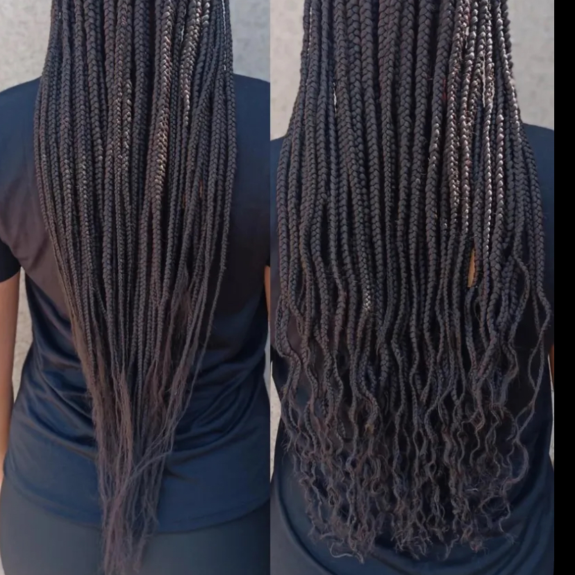 Box braids – quadril