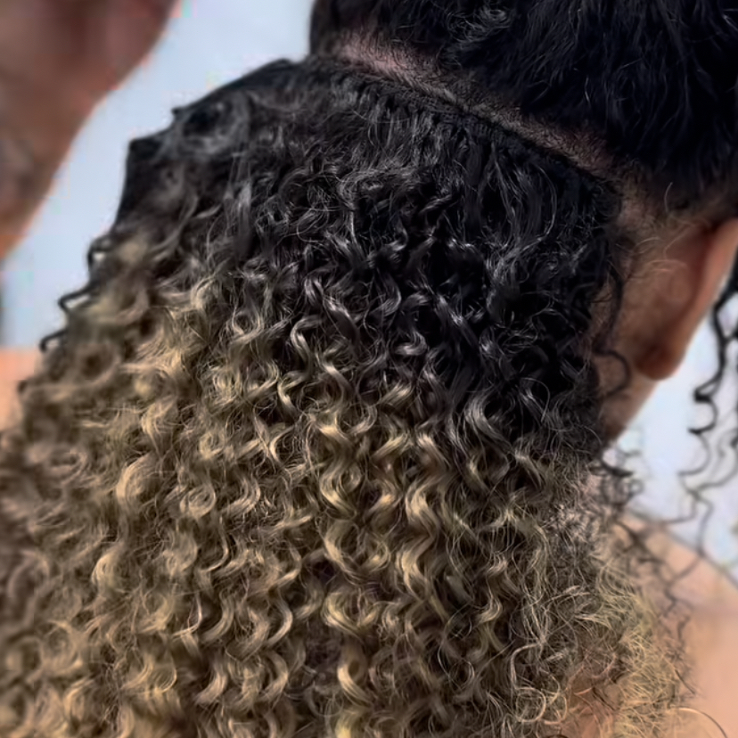 Mega hair ponto americano – colágeno
