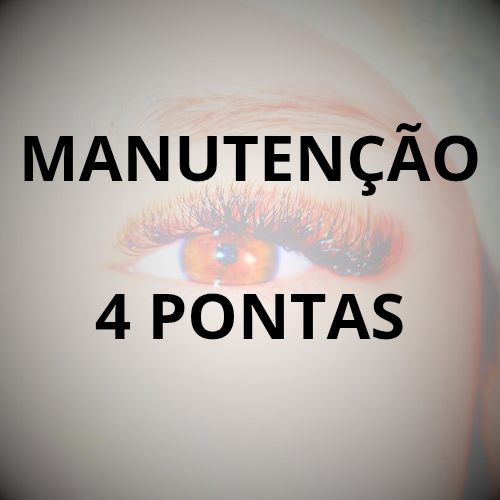 MANUTENÇÃO DE VOLUME LIGHT DE 4 PONTAS - Só manutenção de quem já faz comigo. Colocação não. Não está disponível para novas clientes ou para quem faz outras técnicas.
