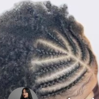 Trança meia cabeça sem jumbo