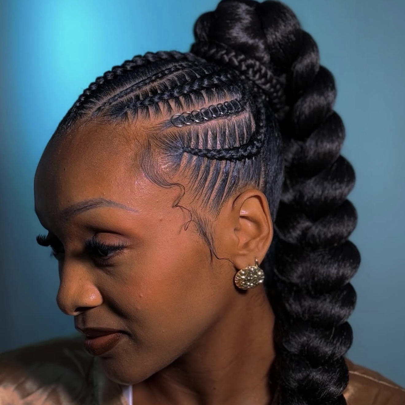 ponny braids