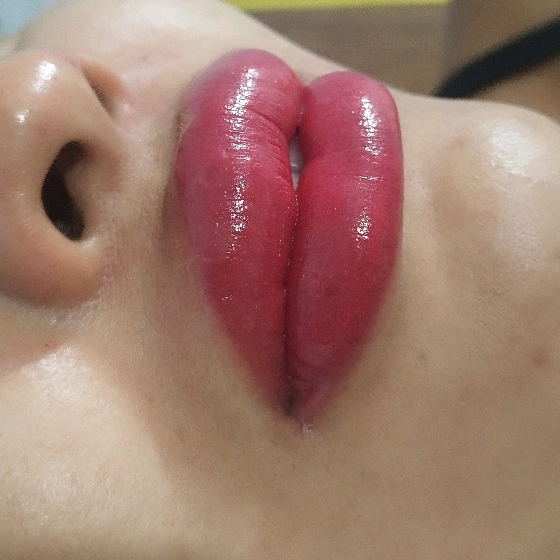 RETOQUE DE MICROPIGMENTAÇÃO LABIAL - manutenção ou sessão extra - Agendamento mediante pagamento de sinal