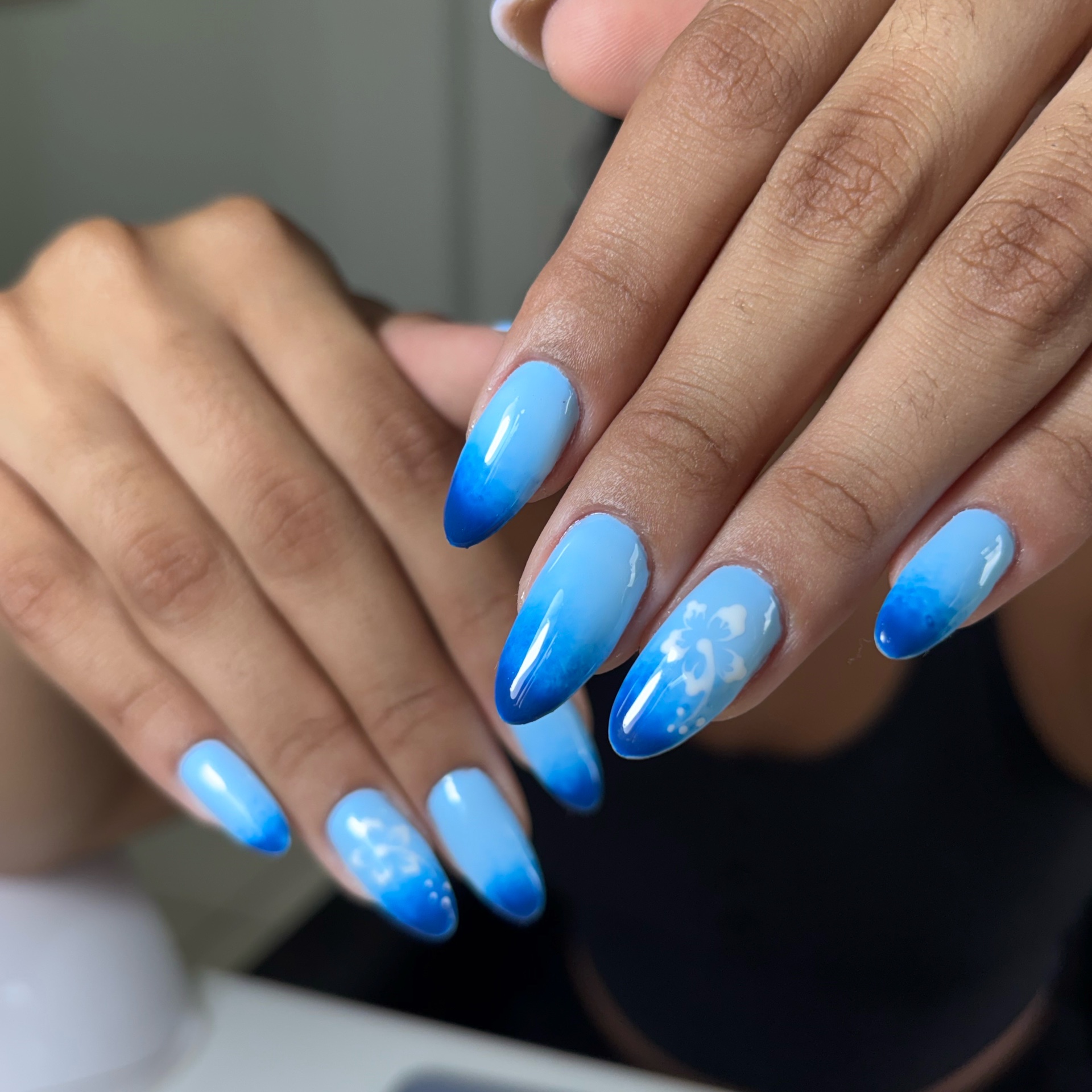 Alongamento em fibra de vidro