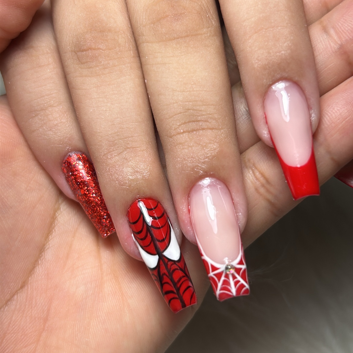 unhas decoradas filha única