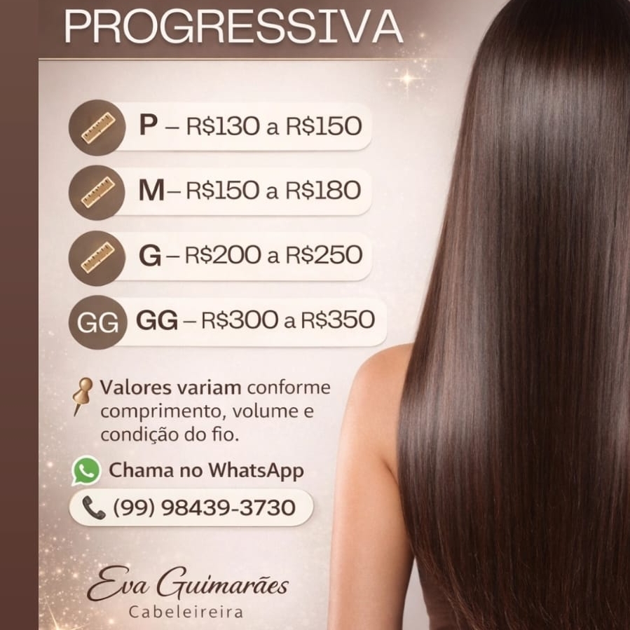 Escova progressiva ou SELAGEM GG 300,00 a 350,00
