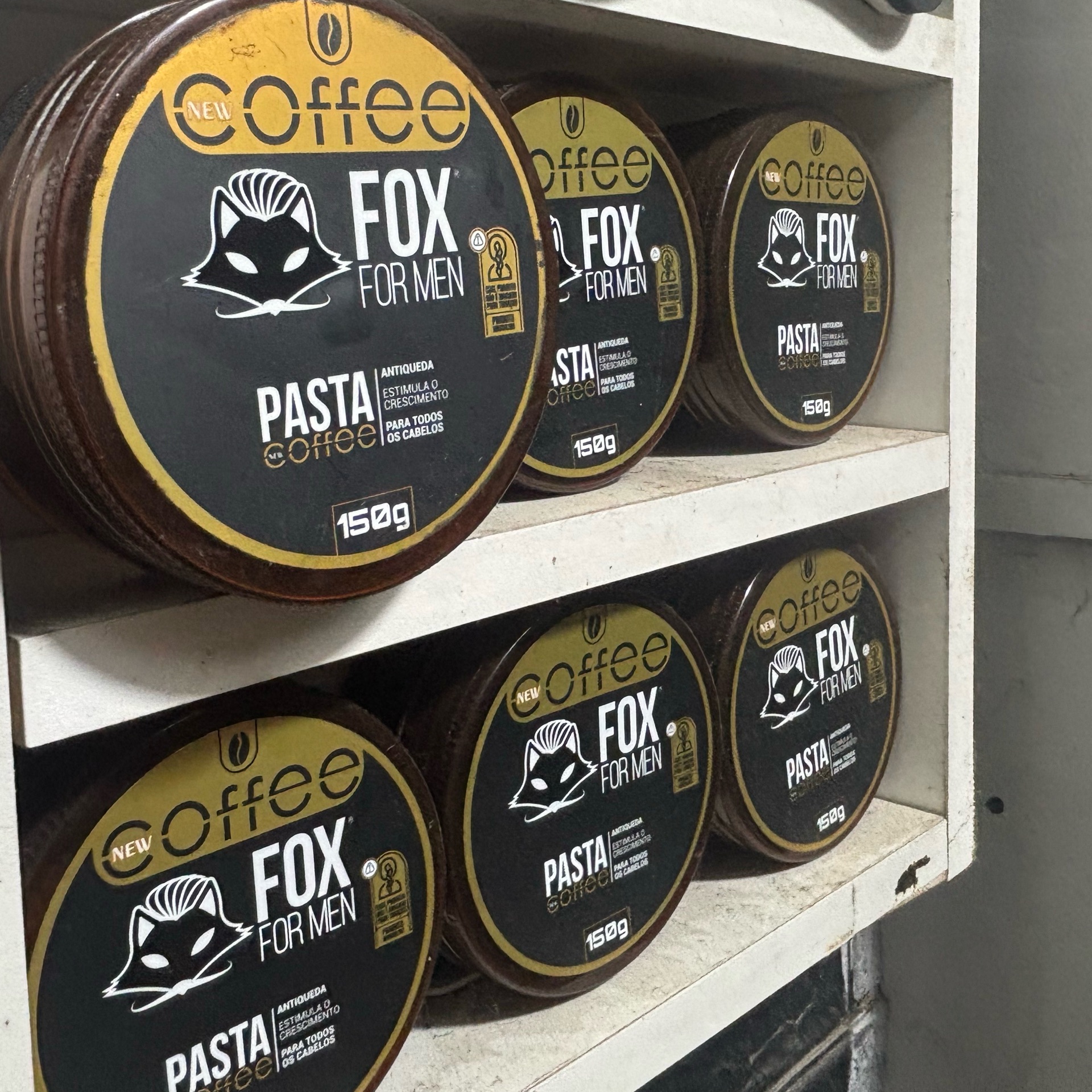 pomada coffee fox for men 150g