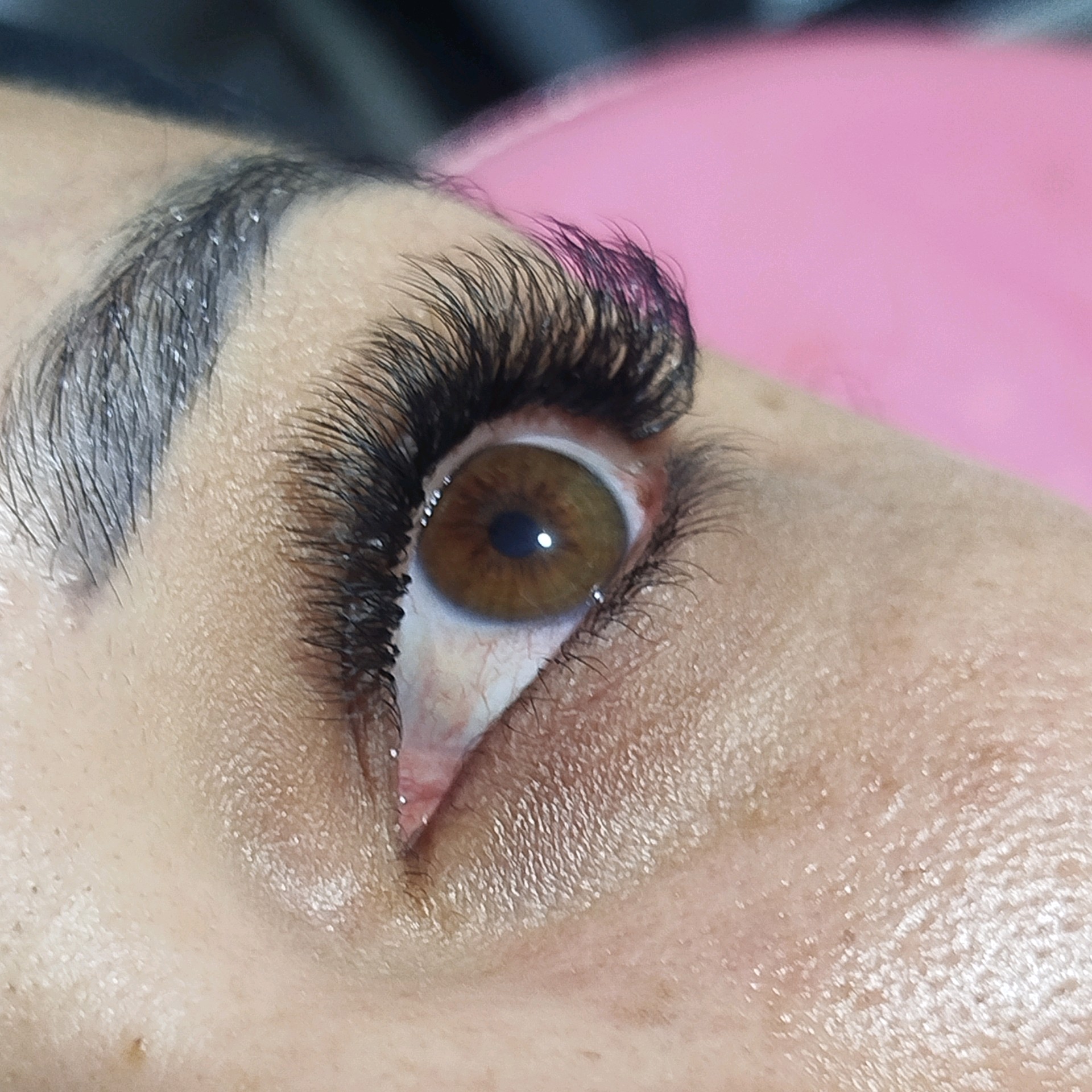 volume express, preencho 50% dos fios naturais.