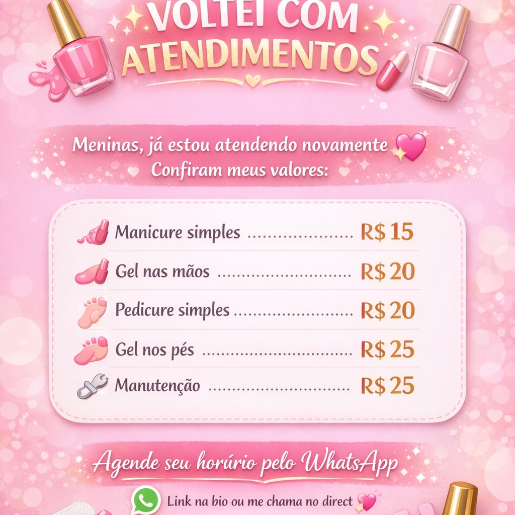 alongamento de unhas