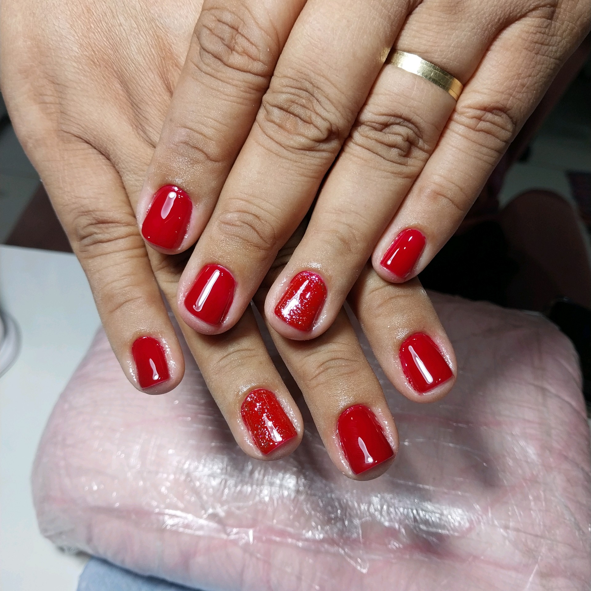 Esmaltação em gel(mão)