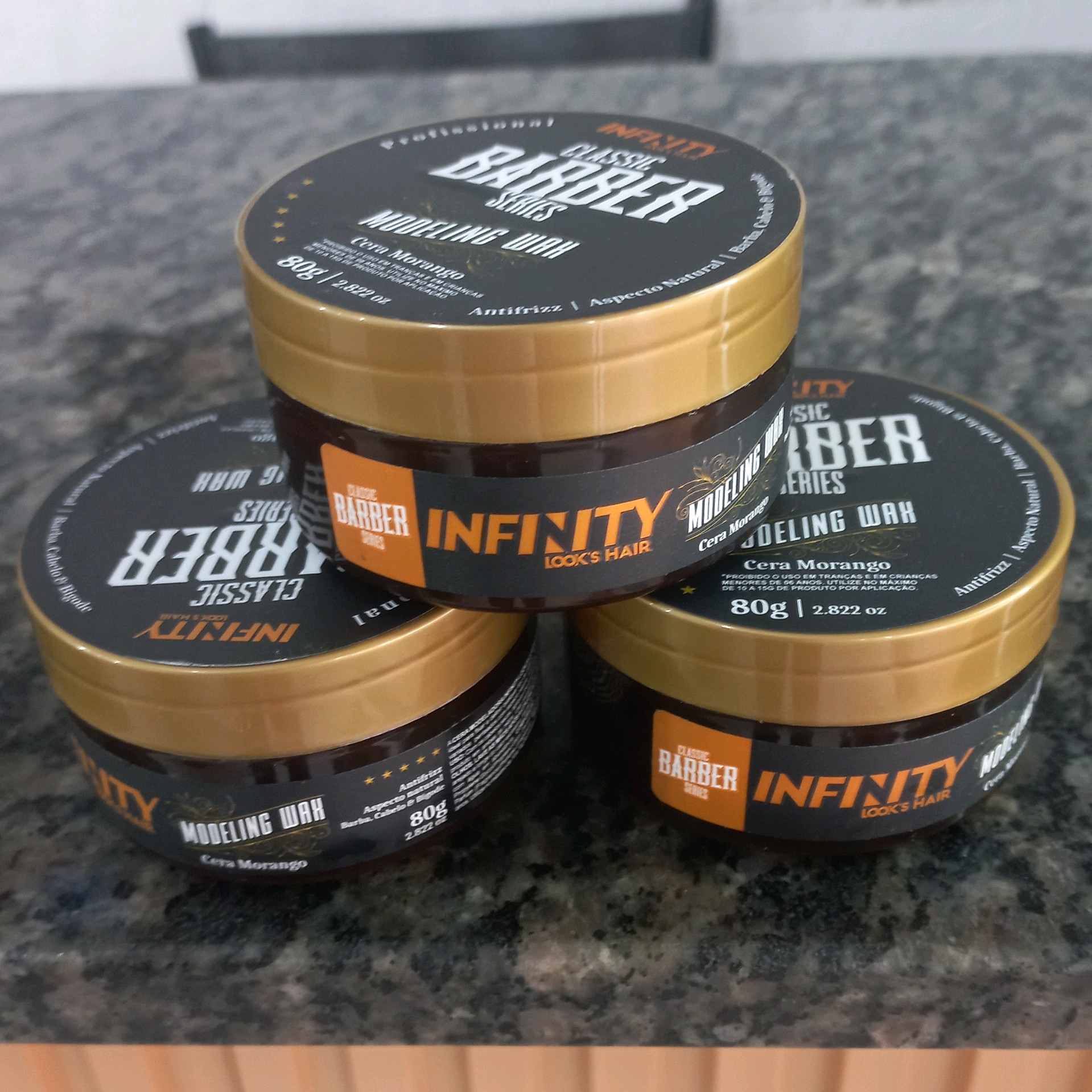 pomada para cabelo infinity 80g