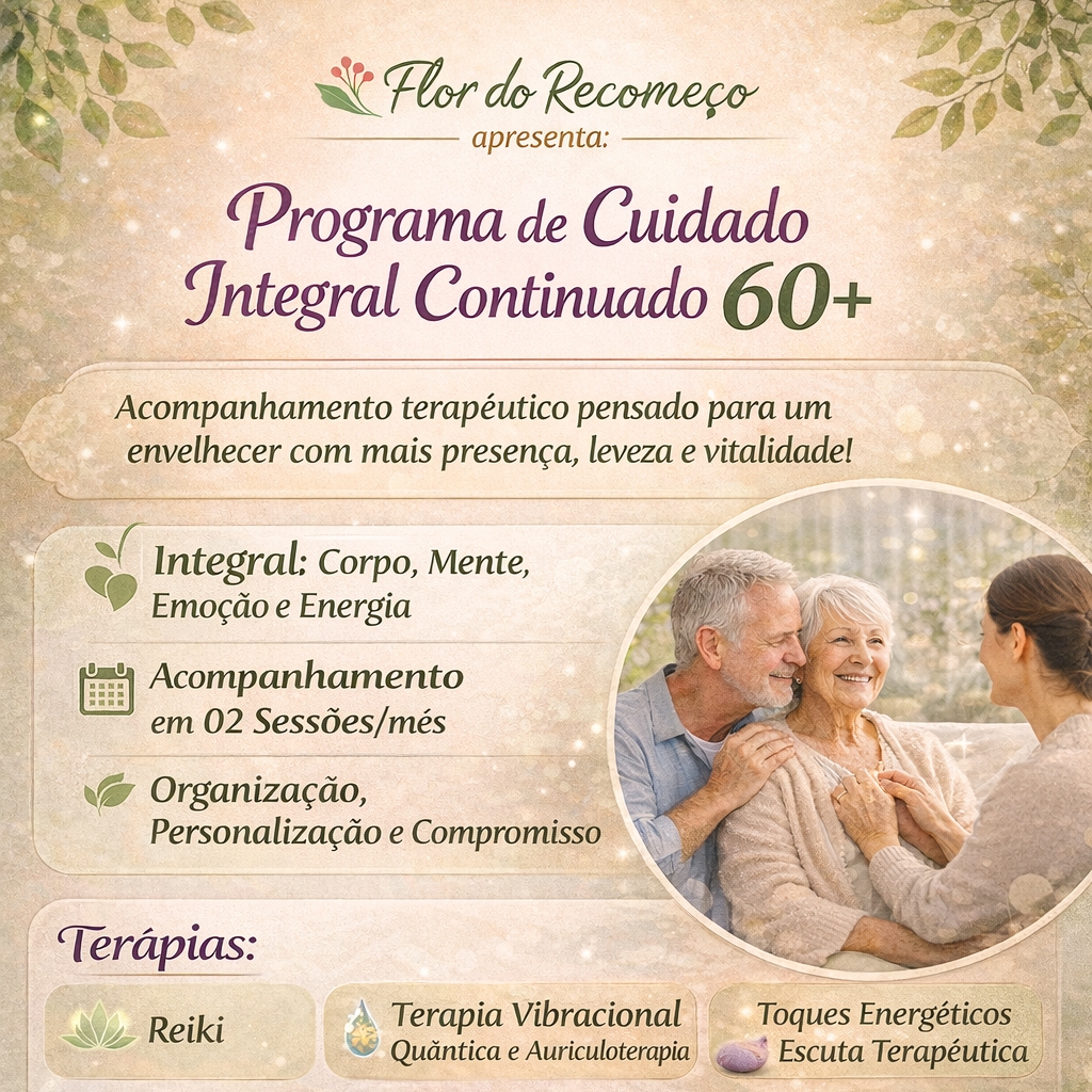 Programa Cuidado Integral Continuado 60+ (2 sessões)