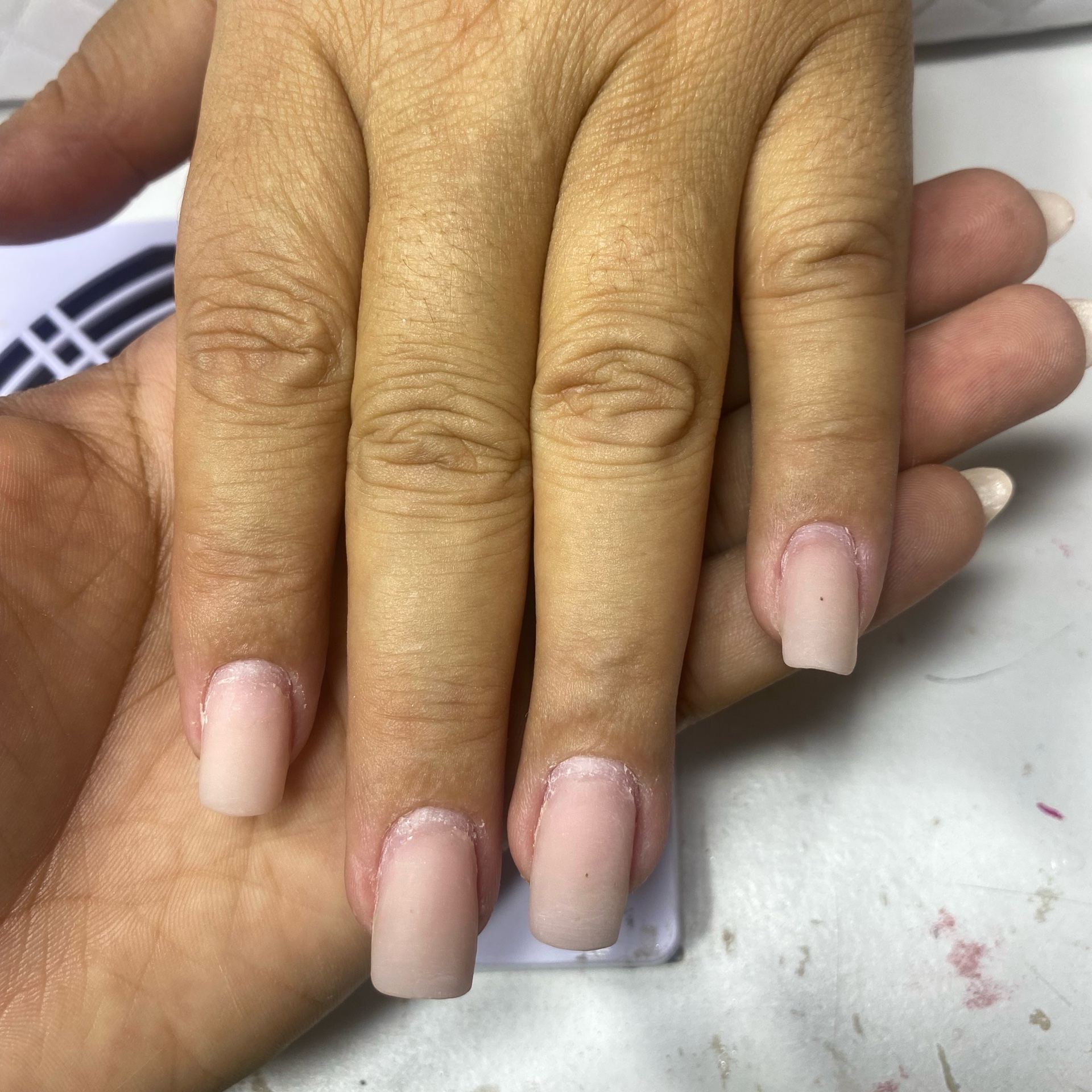 Manutenção gel na tips