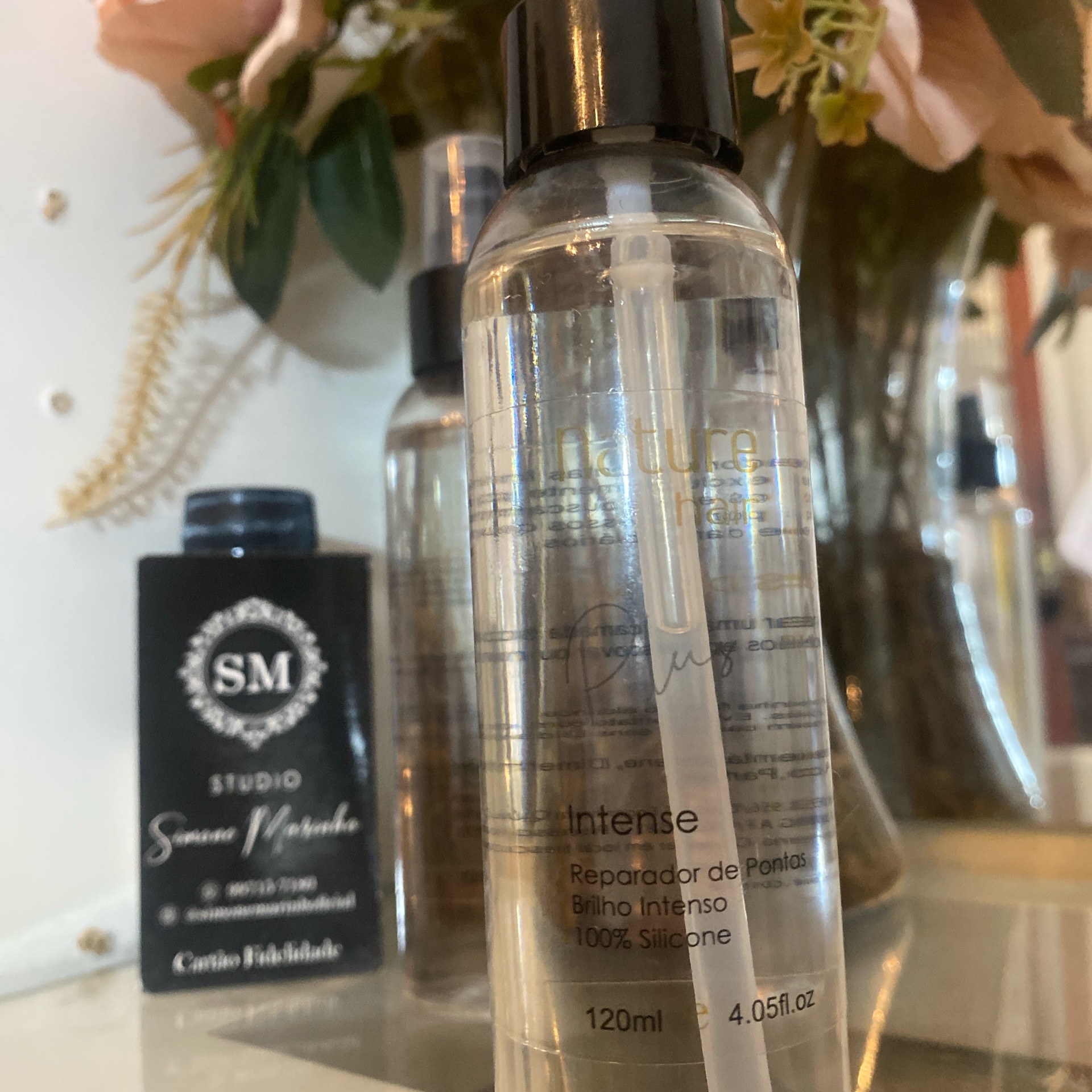 Óleo reparador de pontas de salão tamanho grande para uso diário