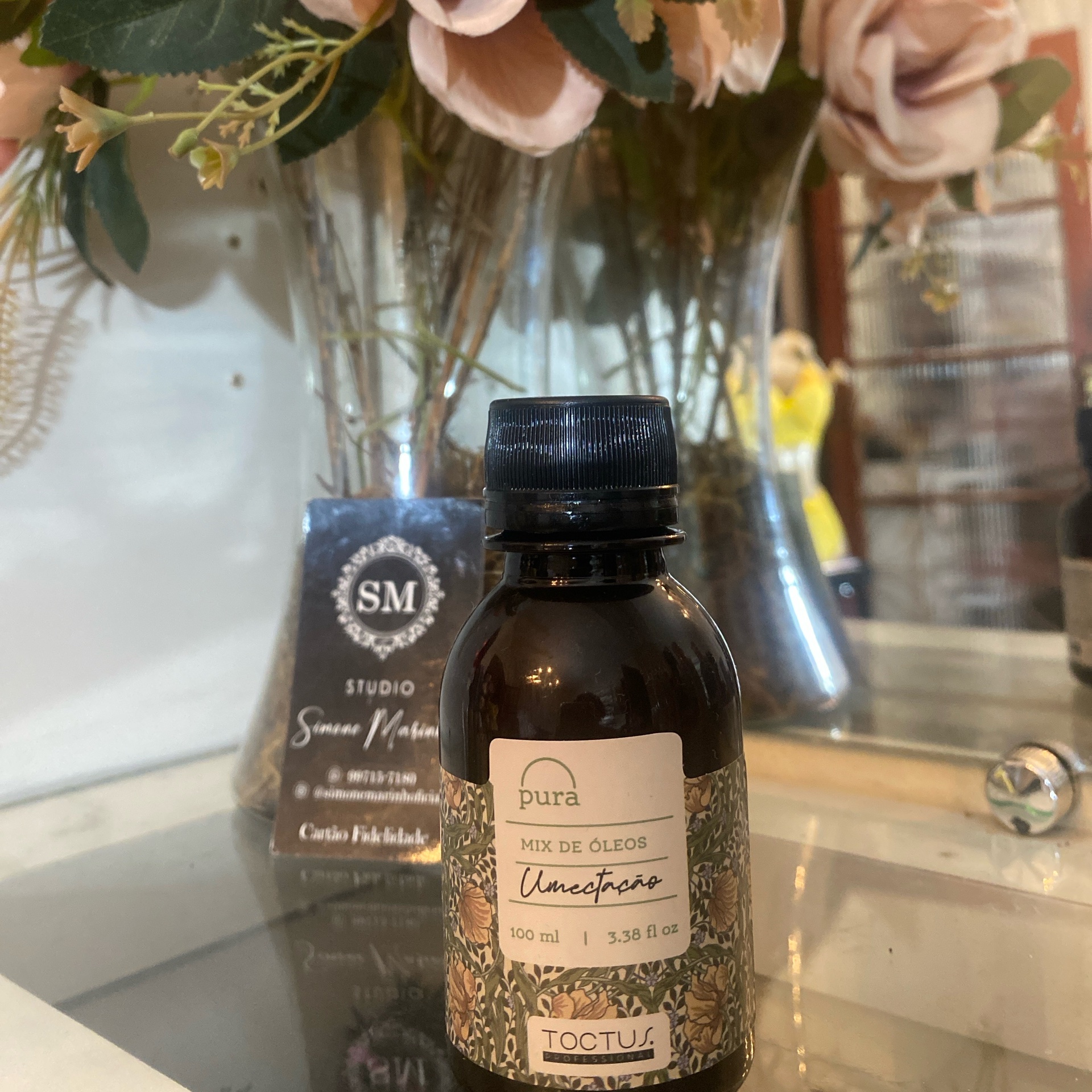 Mix de óleo para hidro nutrição ou umecatacao noturna