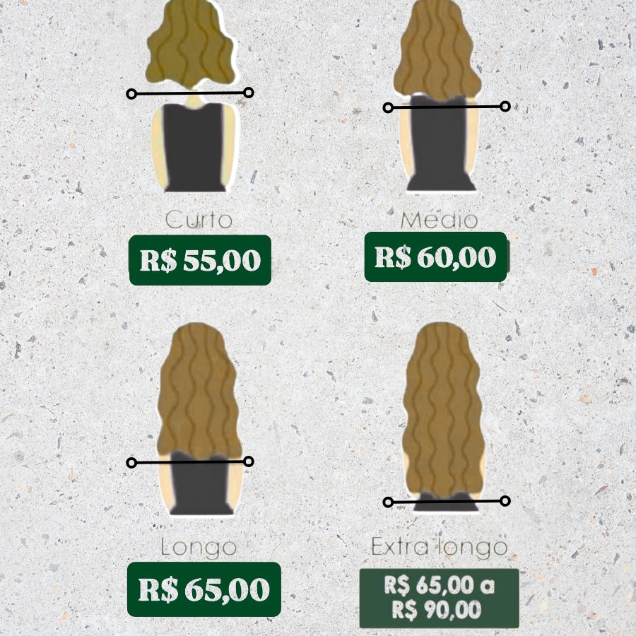 Escova a partir de 50,00