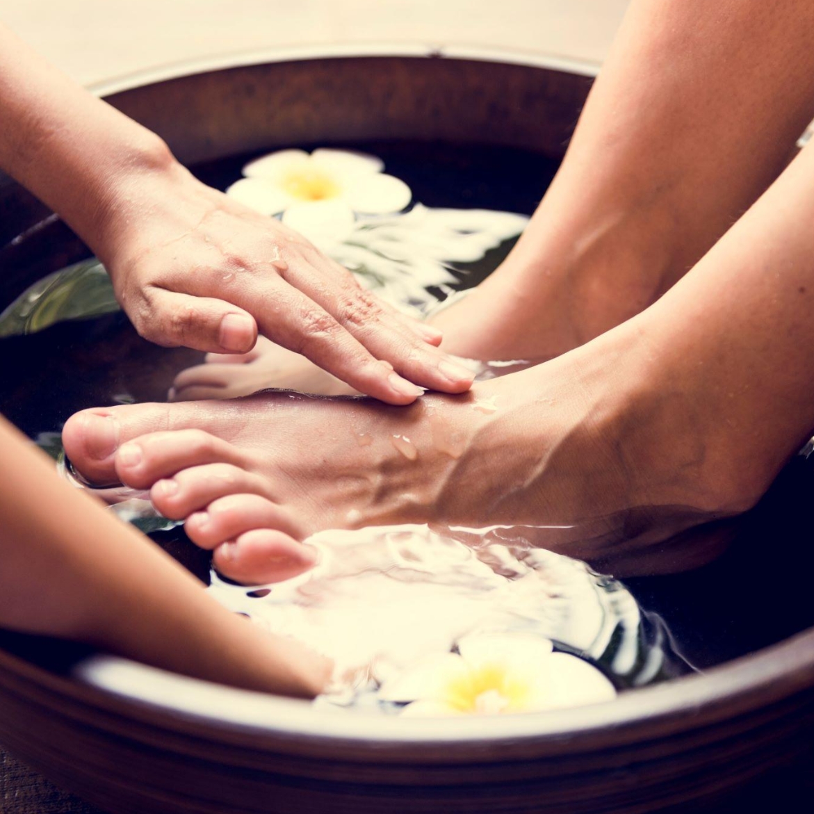 spa dos pés + esmaltação