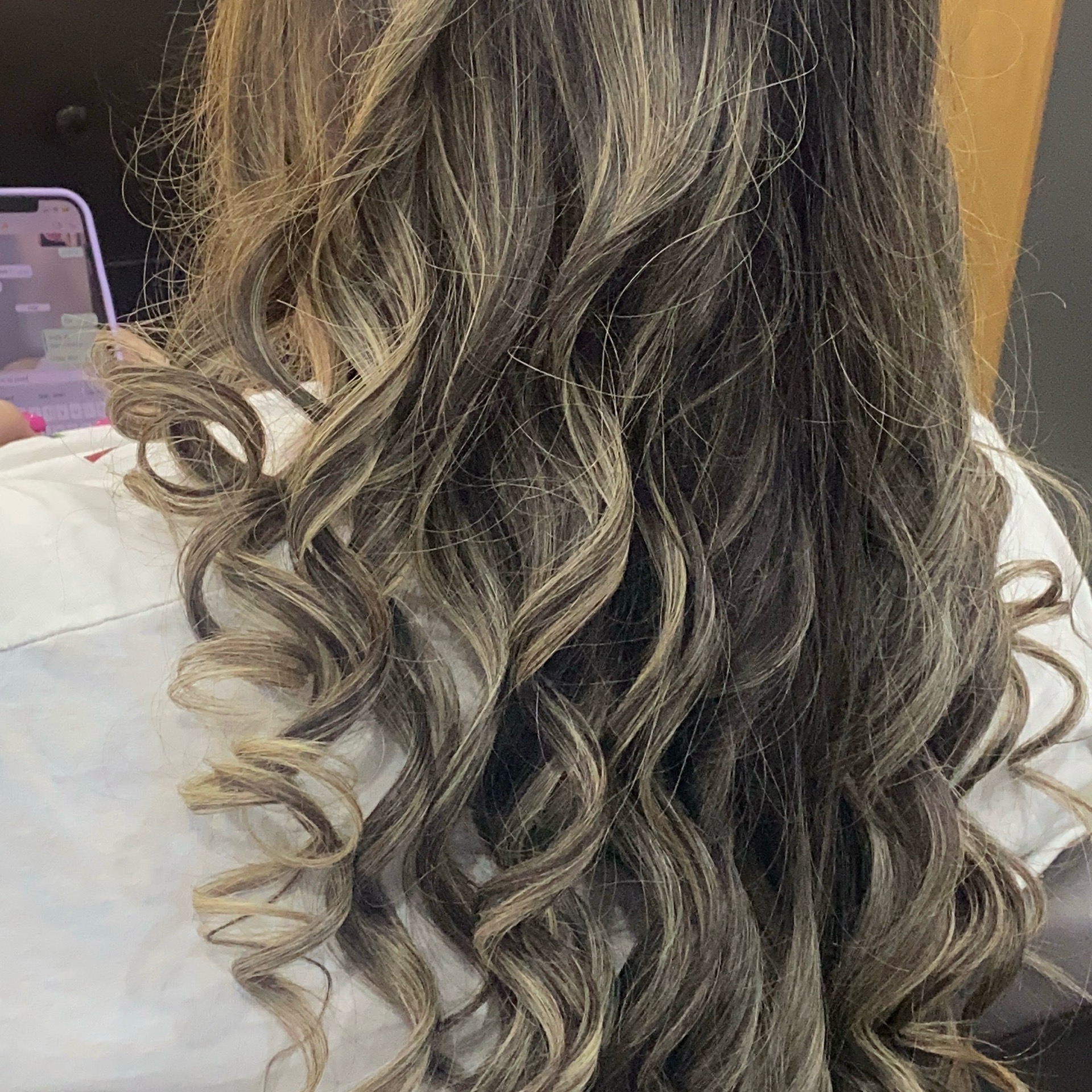 Escova com Trança e Babyliss