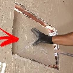 # abertura de caixa ar condicionado ( com retirada dos entulhos)