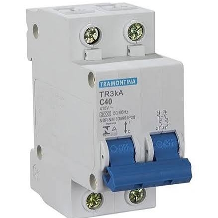 # substituição disjuntor bifásico