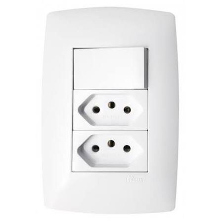 # substituição tomada dupla com interruptor