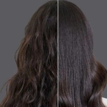 Blindagem capilar (cab. longo): é um tratamento que cria uma película protetora nos fios, segura a hidratação dentro do cabelo, reduz o frizz imediatamente, protege contra calor, sol, poluição, prolonga a cor e outros tratamentos.