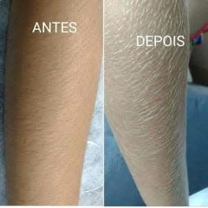 Banho de Lua....é um procedimento estético que clareia os pelos do corpo (banho dourado), esfolia e hidrata a pele, resultando em uma aparência iluminada