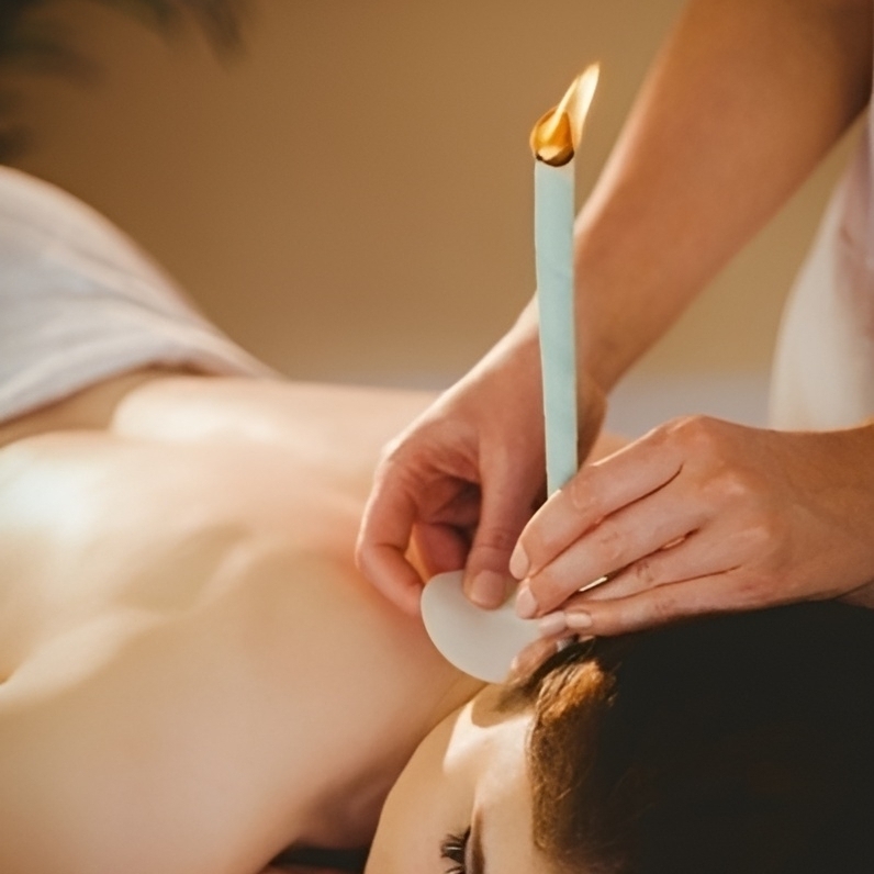 Terapia Cone Hindu... é um tratamento com (cone chinês)colocado na base do ouvido para tratar,desobstruir vias respiratórias, reduzir o zumbido