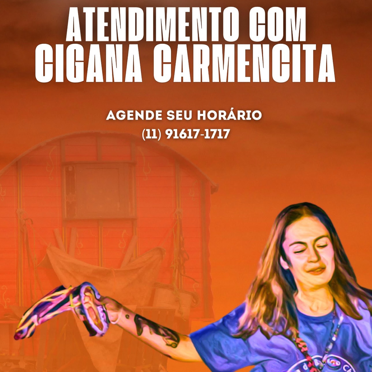 Consulta com a Cigana Carmencita