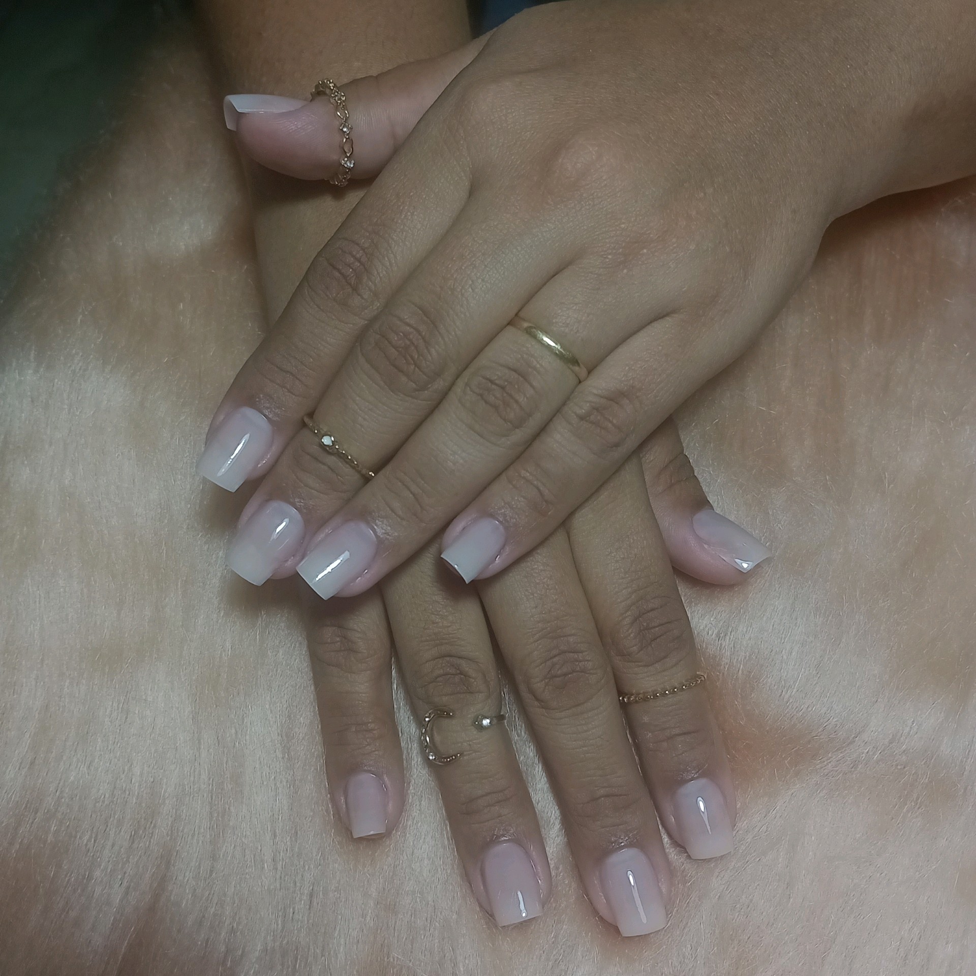 Aplicação de alongamento em gel