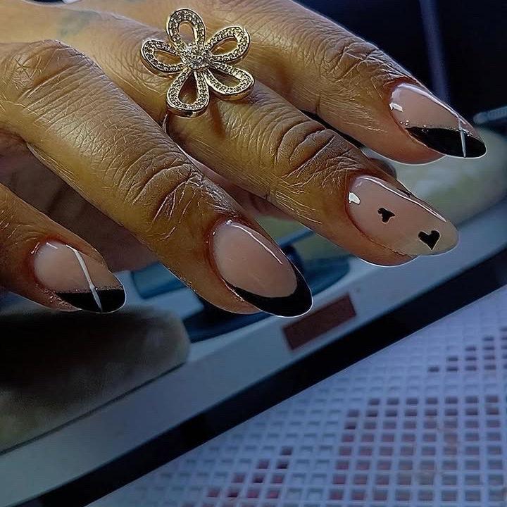 Banho de gel c/cuticulagem e esmaltação