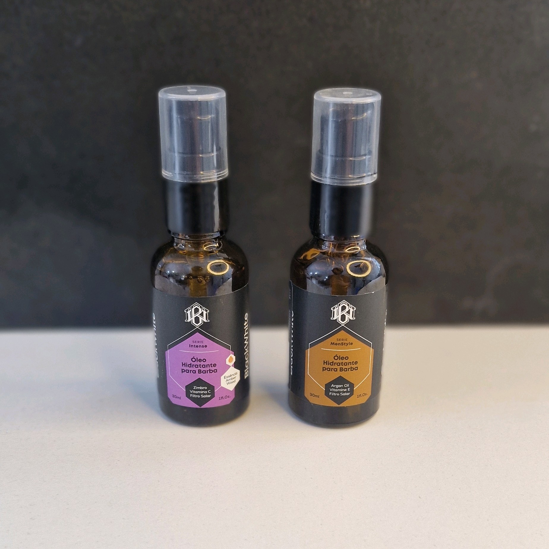 óleo para barba