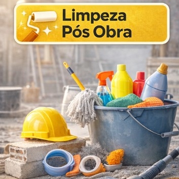 Limpeza pós obra