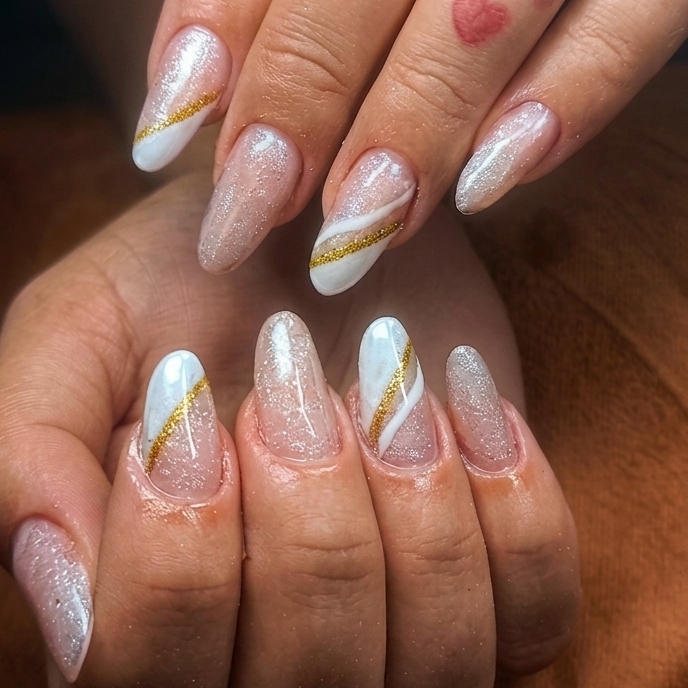 alongamento em gel do combo de junho