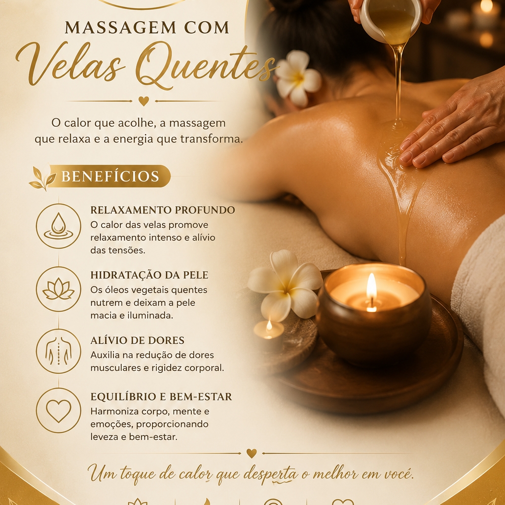 Massagem com velas