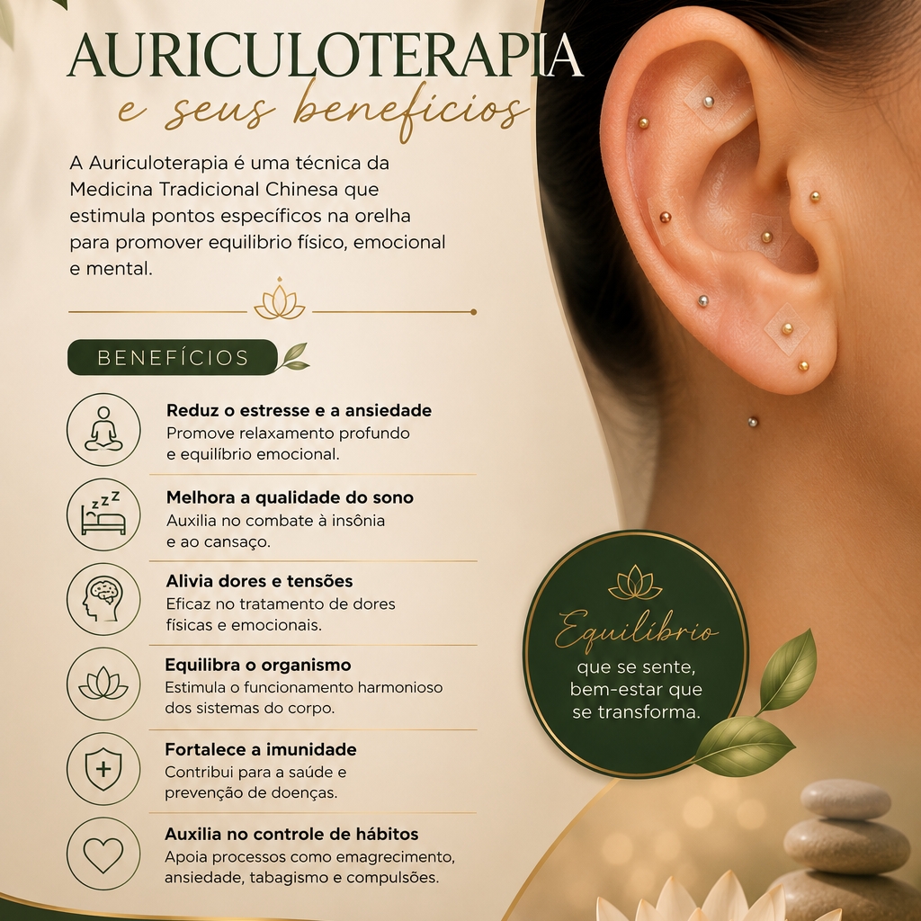 Auriculoterapia infantil e adulto