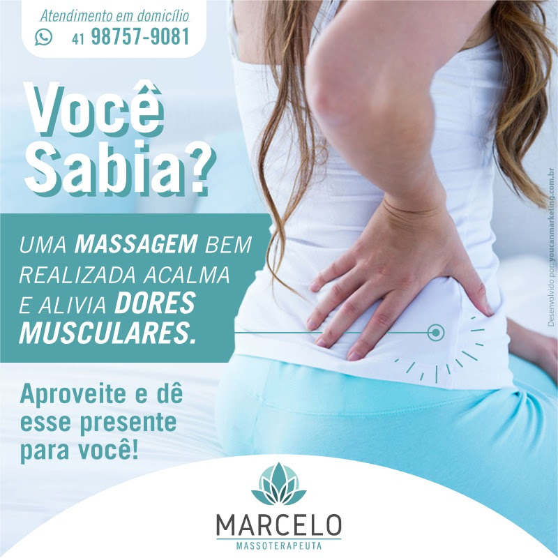 Massagem terapêutica (Valor a consultar)