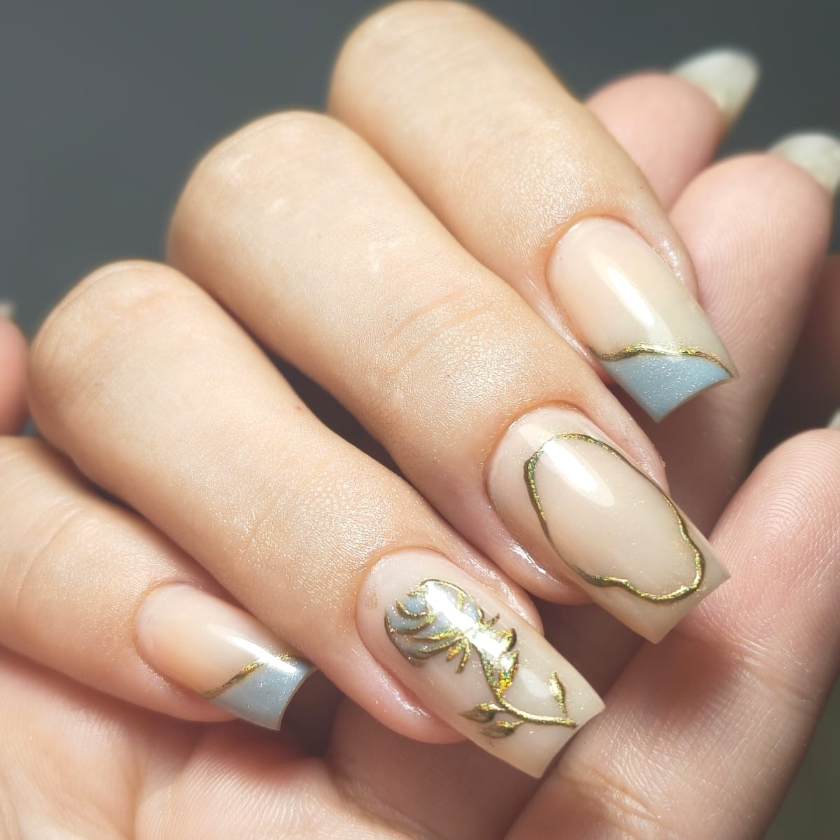 alongamento molde f1 / incluso esmaltação em gel / 1 encapsulada ou nail art