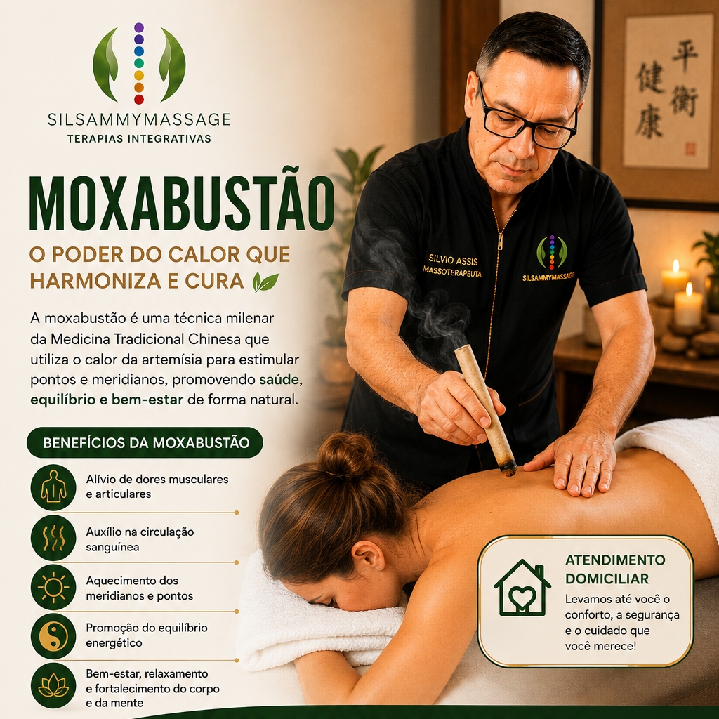 Tratamento com Moxabustao