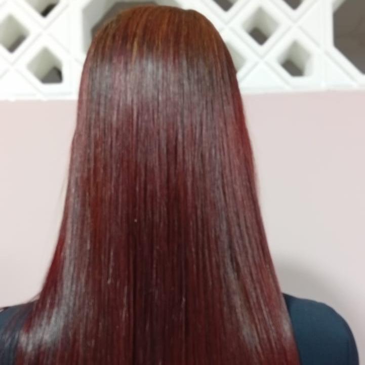 Coloração Escova e chapa