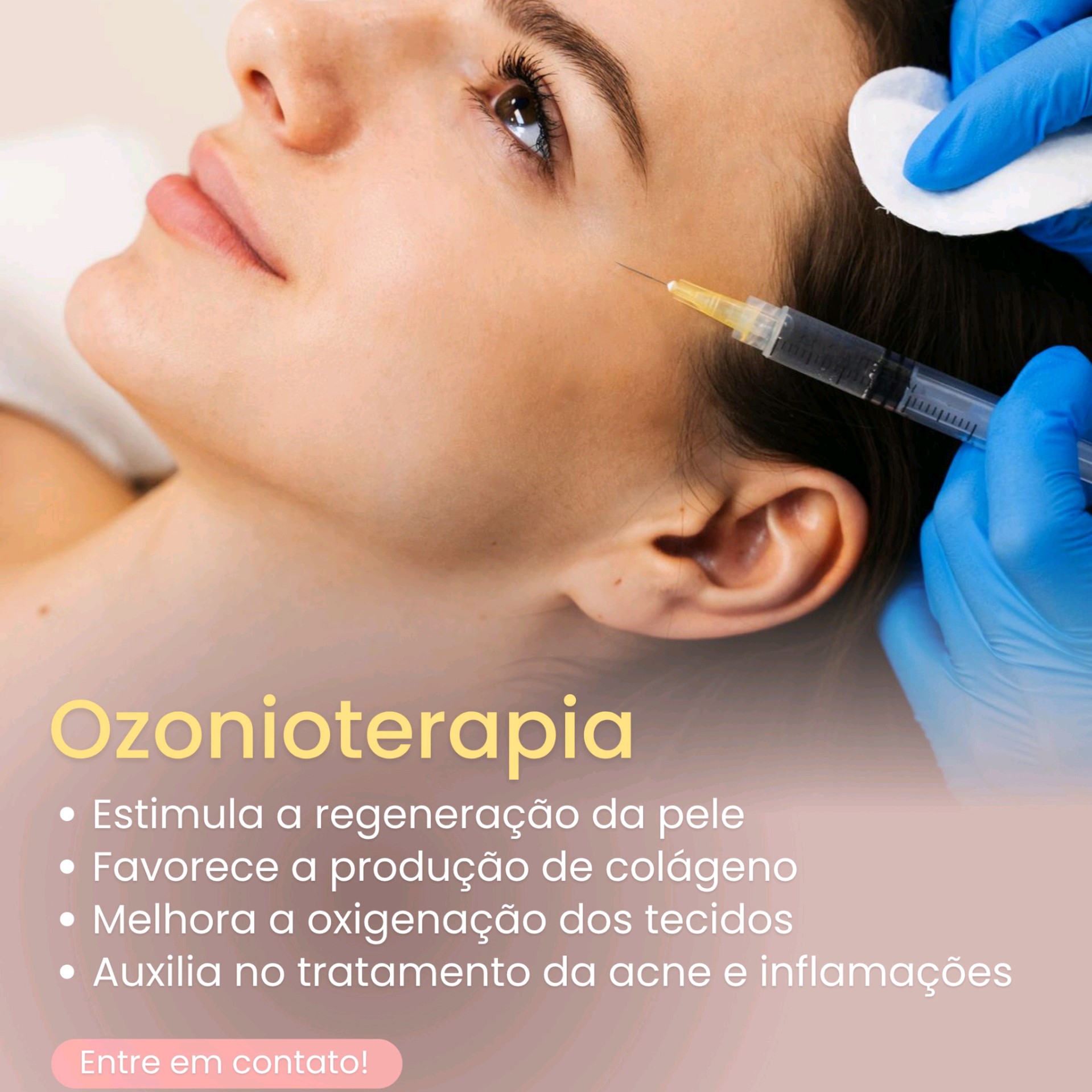 FULL FACE COM OZÔNIOTERAPIA